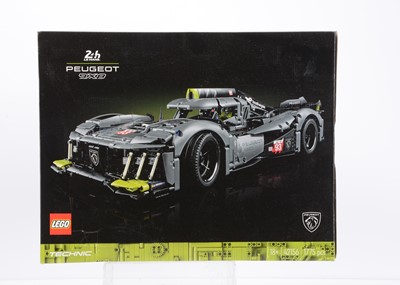 Lot 520 - A Lego Technic 42156 Peugeot 9X8 24h Le Mans Hybrid Hypercar