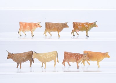 Lot 534 - A lot of Britains lead Jersey (20) and Highland (3) cows