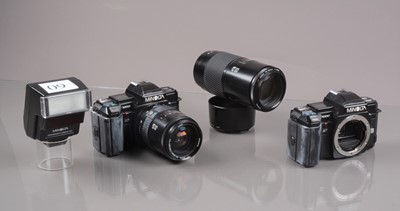 Lot 568 - Two Minolta AF 7000 SLR Cameras