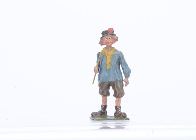 Lot 566 - Modern copy of Britains Village Idiot in light blue smock