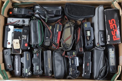 Lot 569 - A Tray of Compact Cameras