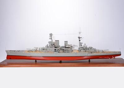 Lot 668 - A Professionally made model of HMS 'Repulse' Renown Class Battlecruiser