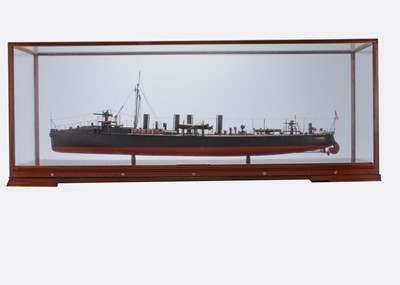 Lot 669 - A Professionally made model of HMS 'Hornet' (1893) Havock Class Torpedo Boat Destroyer