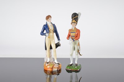 Lot 6 - Two second half 20th century German porcelain figures