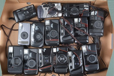 Lot 583 - A Tray of Nikon Compact Cameras