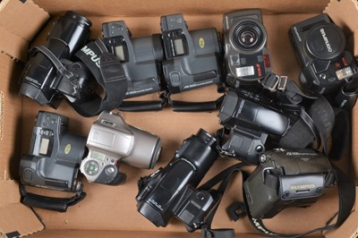 Lot 586 - Ten Olympus Bridge Cameras