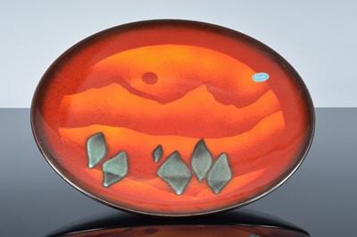 Lot 118 - A large Poole Pottery limited edition charger