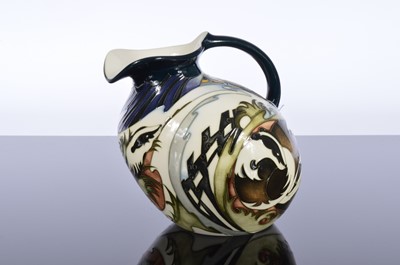 Lot 150 - A Moorcroft Pottery Trial Badger's Field jug