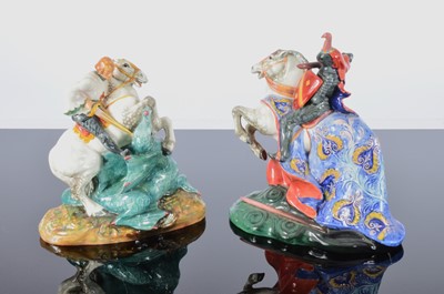 Lot 165 - Two Royal Doulton Knight figures