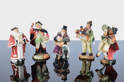 Lot 171 - Five Royal Doulton figures