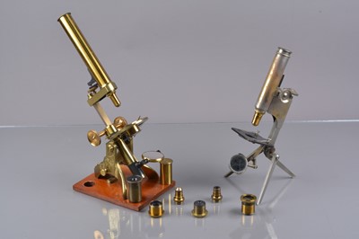 Lot 607 - Microscopes circa 1900