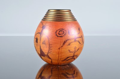 Lot 235 - An Art Glass vase by Richard Satava