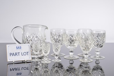 Lot 248 - A collection of Waterford Crystal Donnegal Pattern glass ware