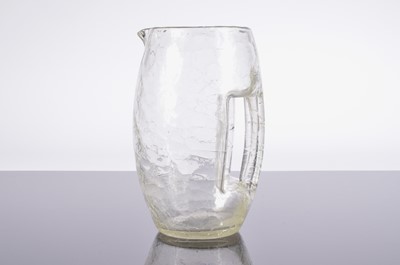 Lot 262 - An early 20th century Loetz glass jug designed by Kolomon Moser