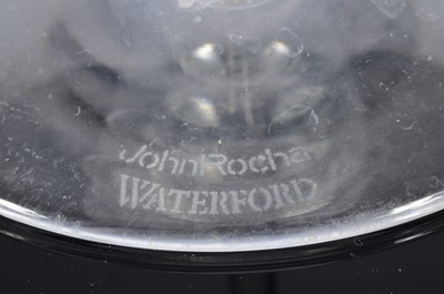 Lot 264 - A set of six Waterford Crystal red wine glasses designed by John Rocha