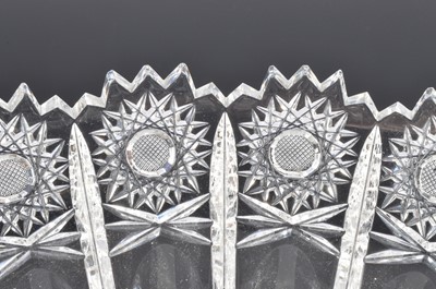 Lot 266 - A large Waterford Crystal cut glass footed bowl