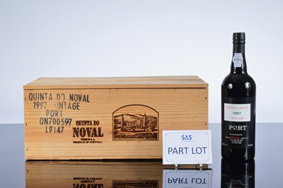 Lot 289 - A case of Quinta Do Noval 1997 Vintage Port