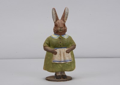 Lot 6 - A late 19th or early 20th century  Thüringen Mrs Rabbit swayer