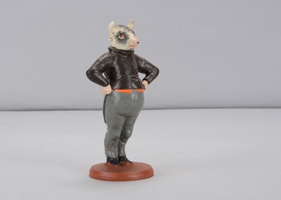 Lot 10 - A mid to late 19th century Thüringen anthropomorphic gentleman bullock container