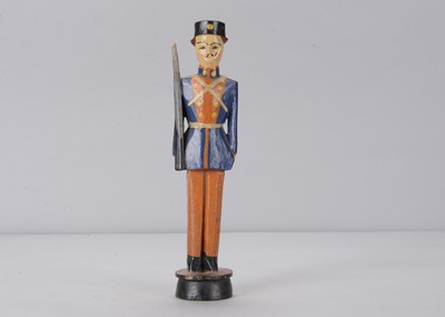 Lot 116 - A Sergiev Posad 19th century trihedrial infantryman soldier