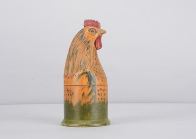 Lot 118 - An early 20th century Russian chicken box