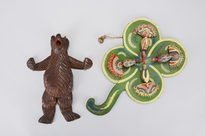 Lot 128 - Three Russian wooden toys