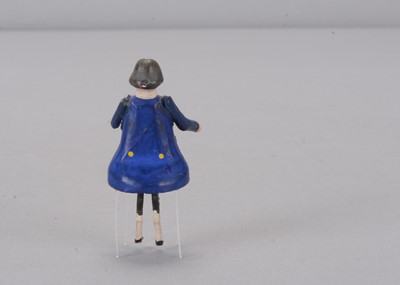Lot 150 - A late 19th century German bristle dancing 18th century gentleman toy