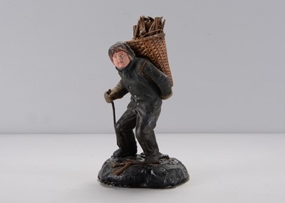 Lot 186 - A mid 19th century Thüringen boy faggot gatherer