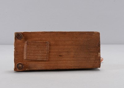 Lot 224 - A mid 19th century Thüringen horse squeak toy