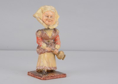 Lot 265 - A late 19th century Thüringen nurse nodder