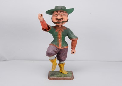 Lot 269 - A large mid to late 19th century Thüringen dancing Mexican or Spaniard nodder