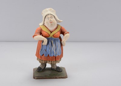 Lot 283 - A mid 19th century Thüringen country woman swayer