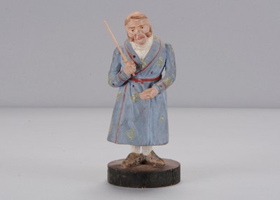 Lot 309 - A mid 19th century Thüringen gentleman in dressing gown swayer