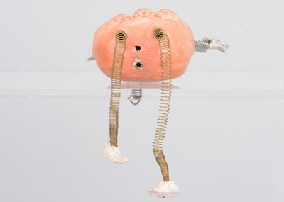 Lot 350 - A late 19th century German man in the moon hanging toy, possibly a Christmas decoration
