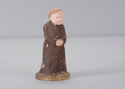 Lot 353 - A mid to late 19th century Thüringen monk container