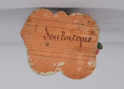 Lot 362 - A mid 19th century papier-mâché Emperor of Haiti Faustin-Élie Soulouque nodder