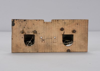 Lot 365 - A late 19th century pair of cast metal Chinamen probably from a music box mechanism