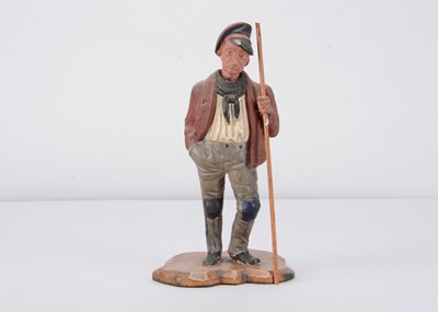 Lot 391 - A mid 19th century Thüringen workman nodder