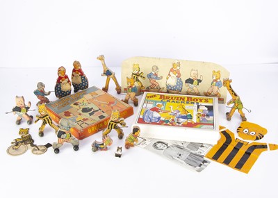 Lot 24 - Tiger Tim and the Bruin Boys toys and memorabilia