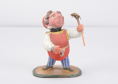 Lot 401 - A mid 19th century Thüringen small character with keys nodder