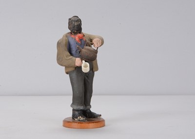 Lot 405 - A late 19th century Thüringen workmen having tea