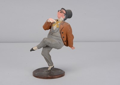 Lot 427 - A mid 19th century composition Thüringen nodding Mr Pickwick dancing