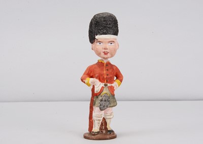 Lot 456 - A late 19th century Thüringen Highlander boy soldier nodder