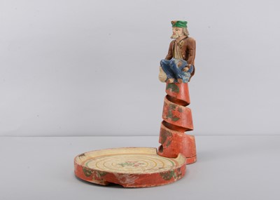 Lot 466 - A mid19th century Kakelorum marble game