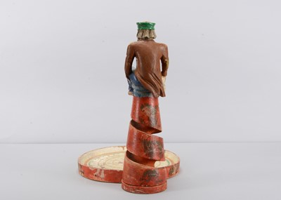 Lot 466 - A mid19th century Kakelorum marble game