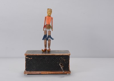 Lot 498 - A mid 19th century Perry & Co’s jigging Chinaman Automaton Dancers