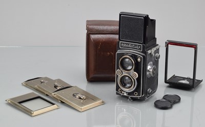 Lot 6 - A Rolleiflex Automat X Sync TLR Camera