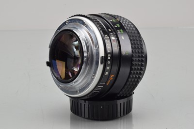 Lot 12 - A Minolta MC Rokkor-PG 58mm f/1.2 Lens