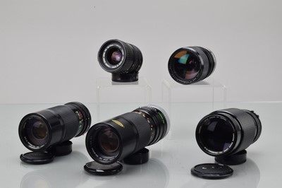 Lot 14 - A Group of Canon Zoom Lenses