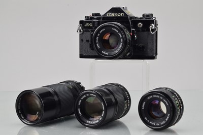 Lot 24 - Nine Canon Prime Lenses